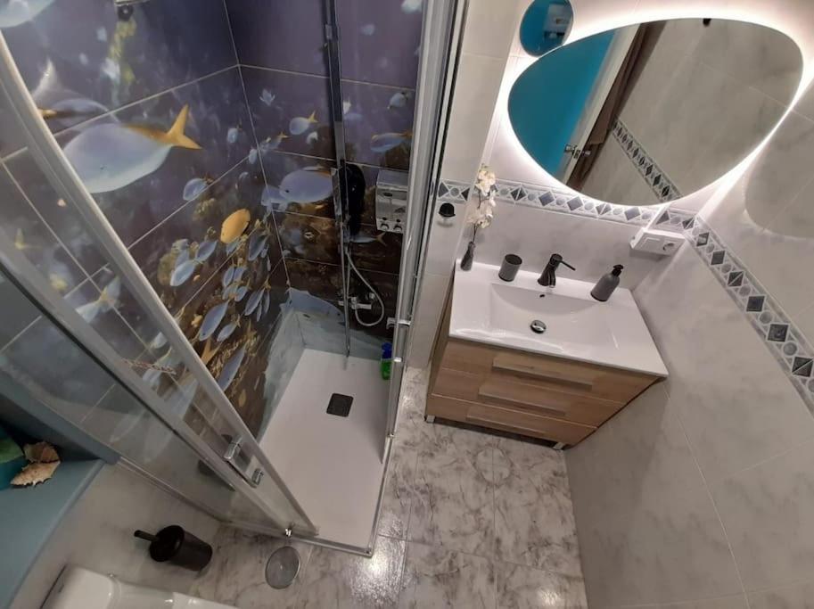 Traumhafte Wohnung Mit Panoramablick Und Pool Playa del Inglés Exteriör bild