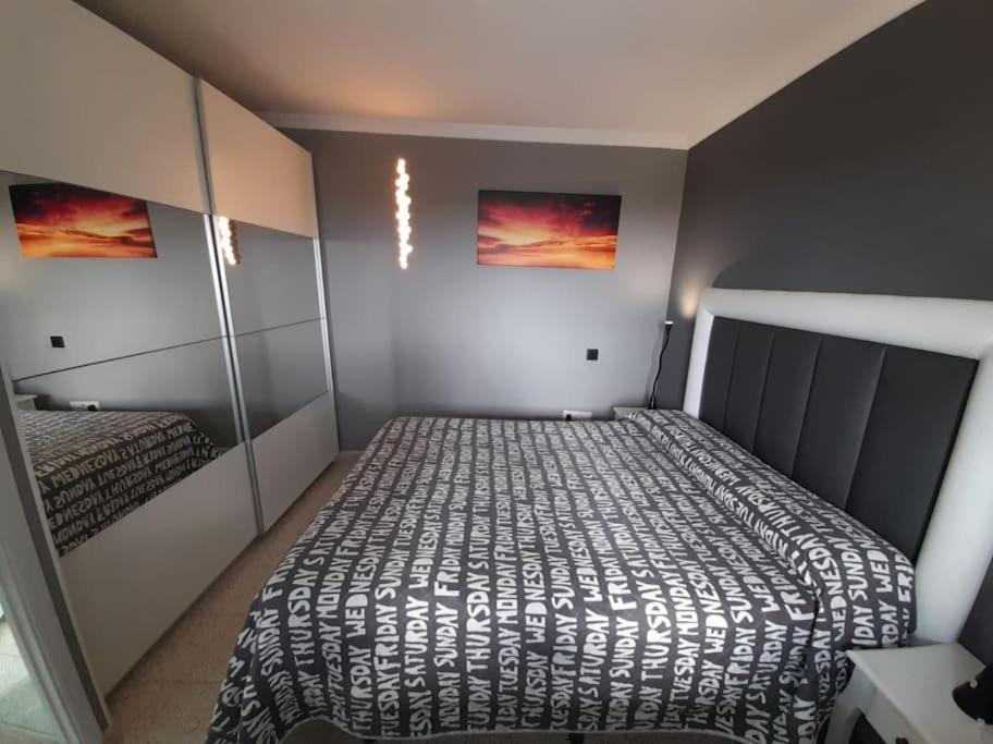 Traumhafte Wohnung Mit Panoramablick Und Pool Playa del Inglés Exteriör bild