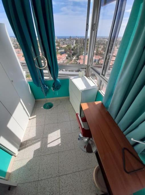 Traumhafte Wohnung Mit Panoramablick Und Pool Playa del Inglés Exteriör bild