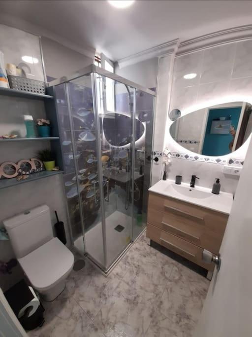 Traumhafte Wohnung Mit Panoramablick Und Pool Playa del Inglés Exteriör bild